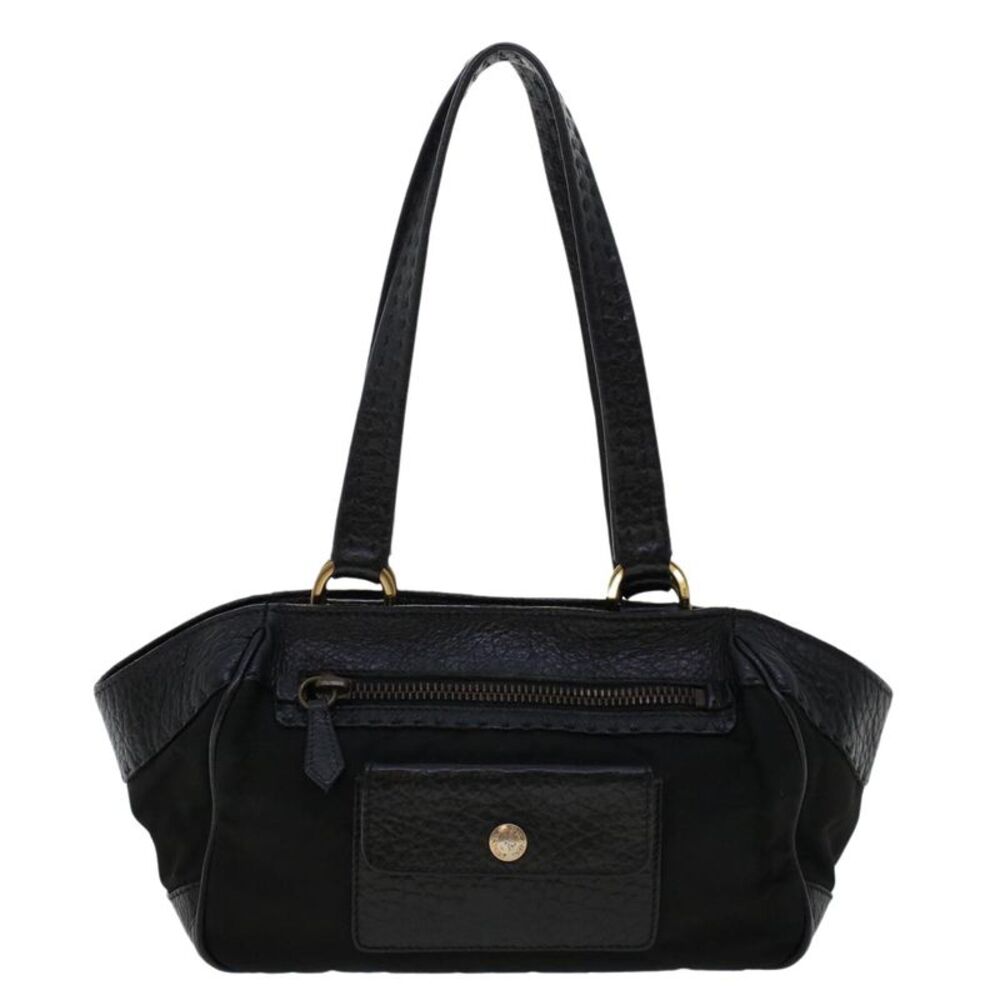 Prada Black Synthetic Handbag (Pre-Owned)